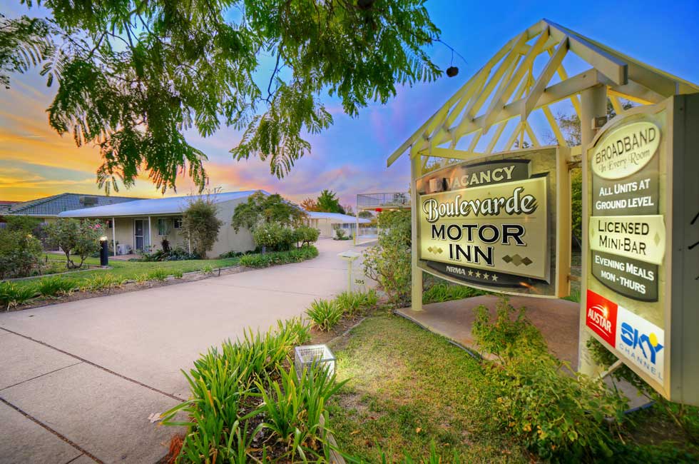 Boulevarde Motor Inn offers quality accommodation, with all the usual features including Free WiFi and Foxtel